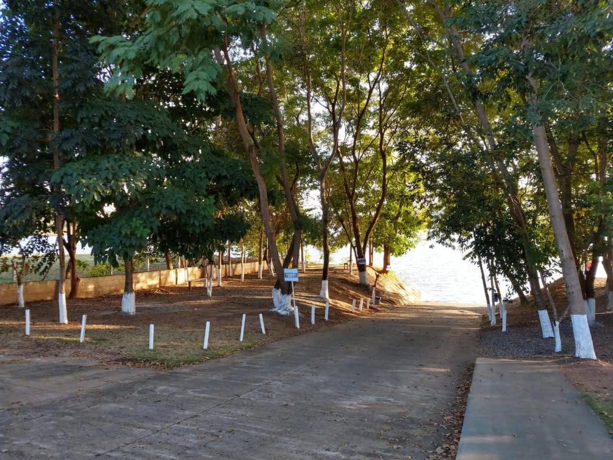 Enseada Nautico Apart Flat I Vista Para O Lago Corumba Caldas Novas Exteriér fotografie