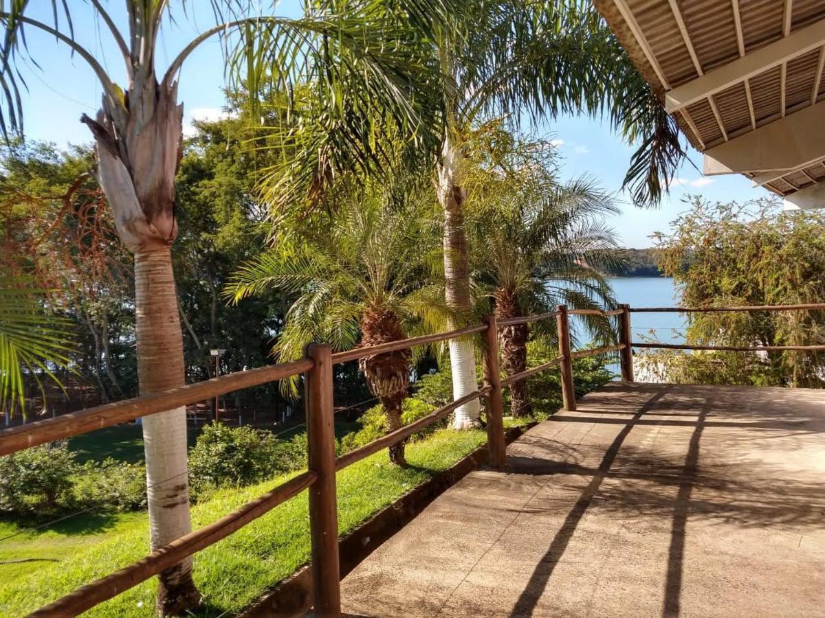 Enseada Nautico Apart Flat I Vista Para O Lago Corumba Caldas Novas Exteriér fotografie